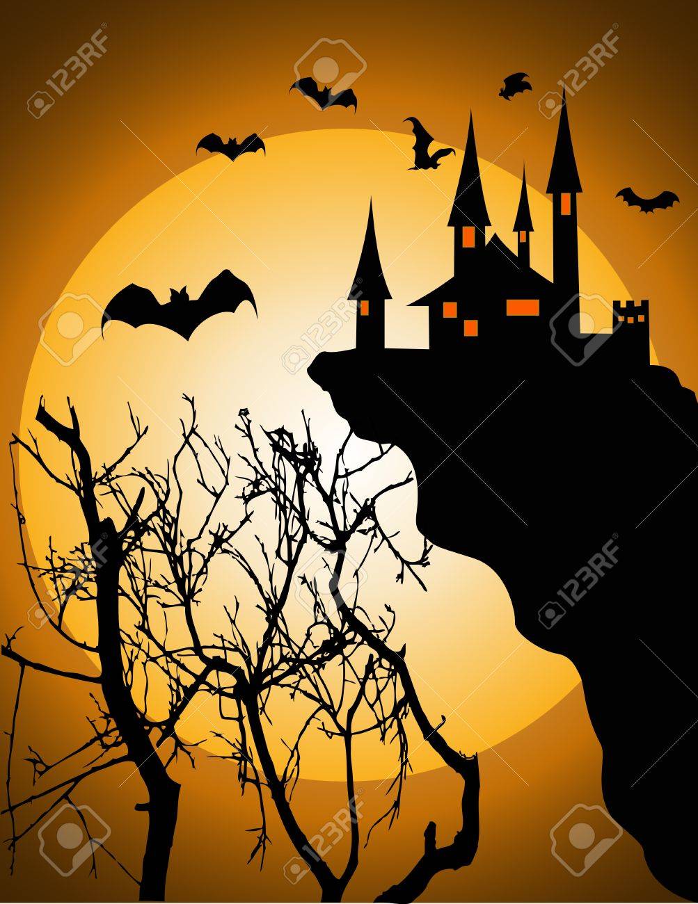 halloween invitation background