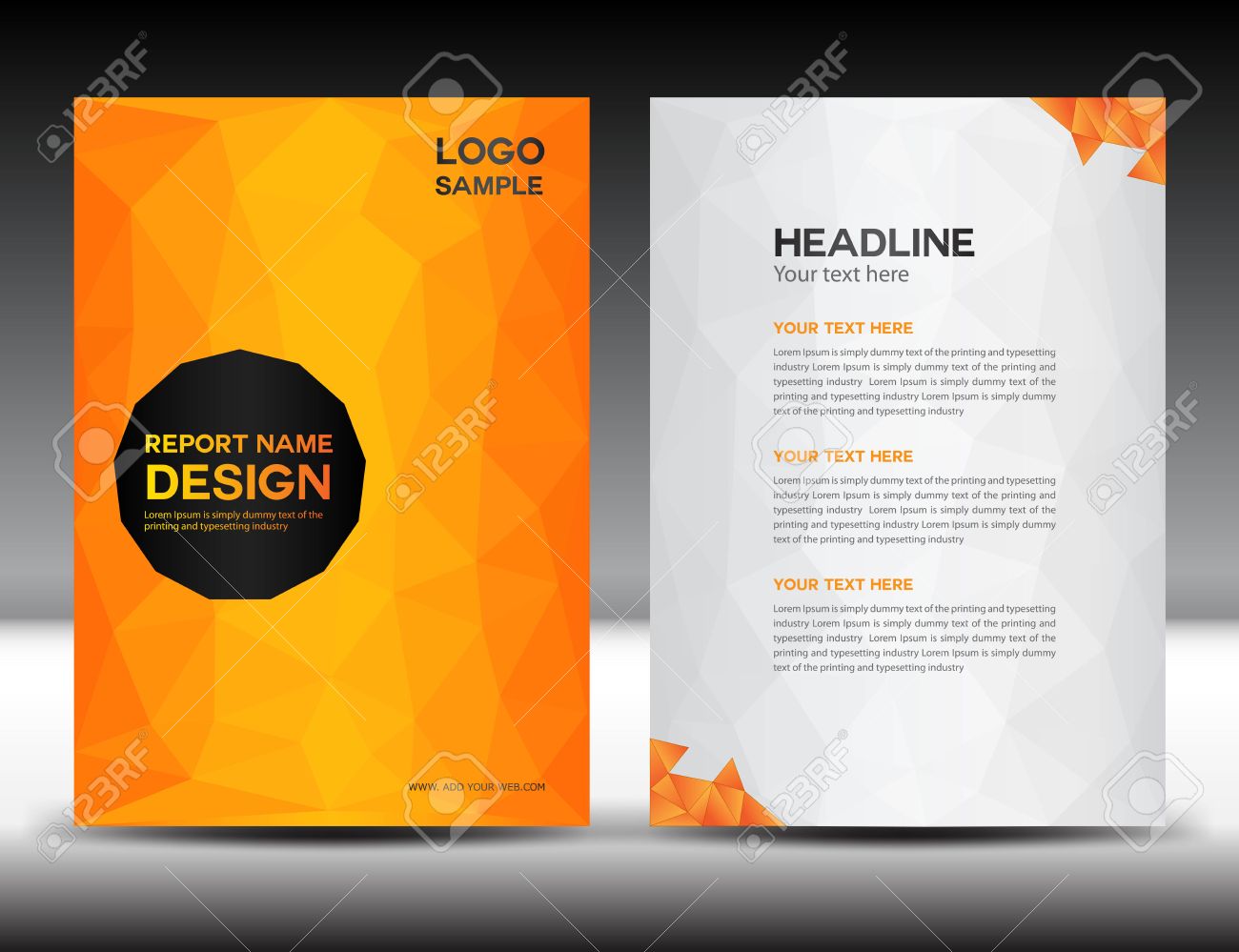 brochure graphic design background