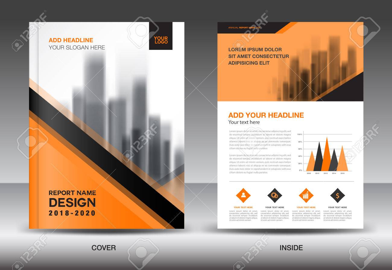 book report brochure template