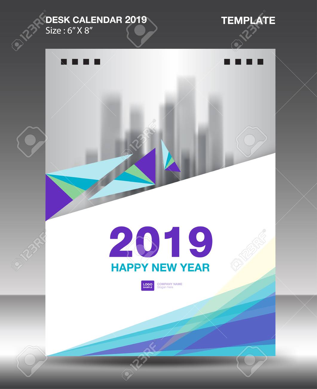 cover desk calendar 2019 design template flyer template ads template for advertisement