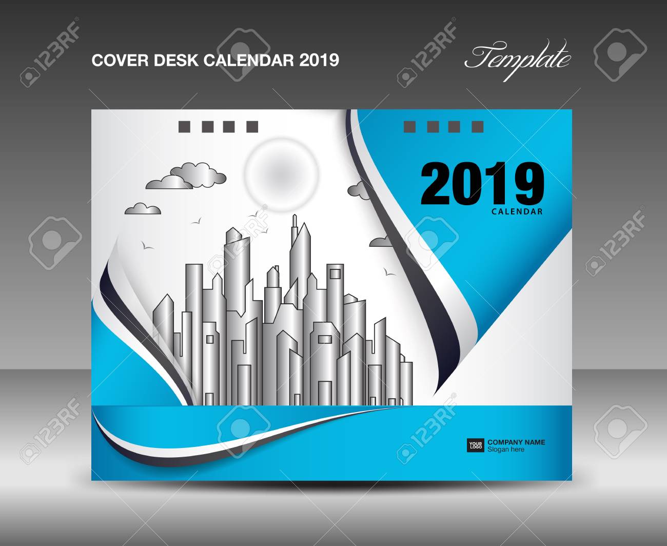 cover desk calendar 2019 design annual report template business how to design an annual report
