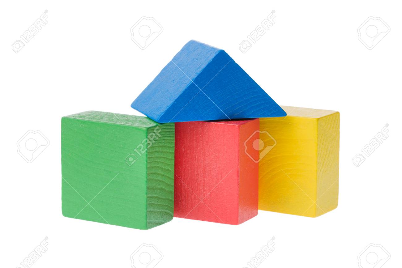 bloques de construccion de madera para niños