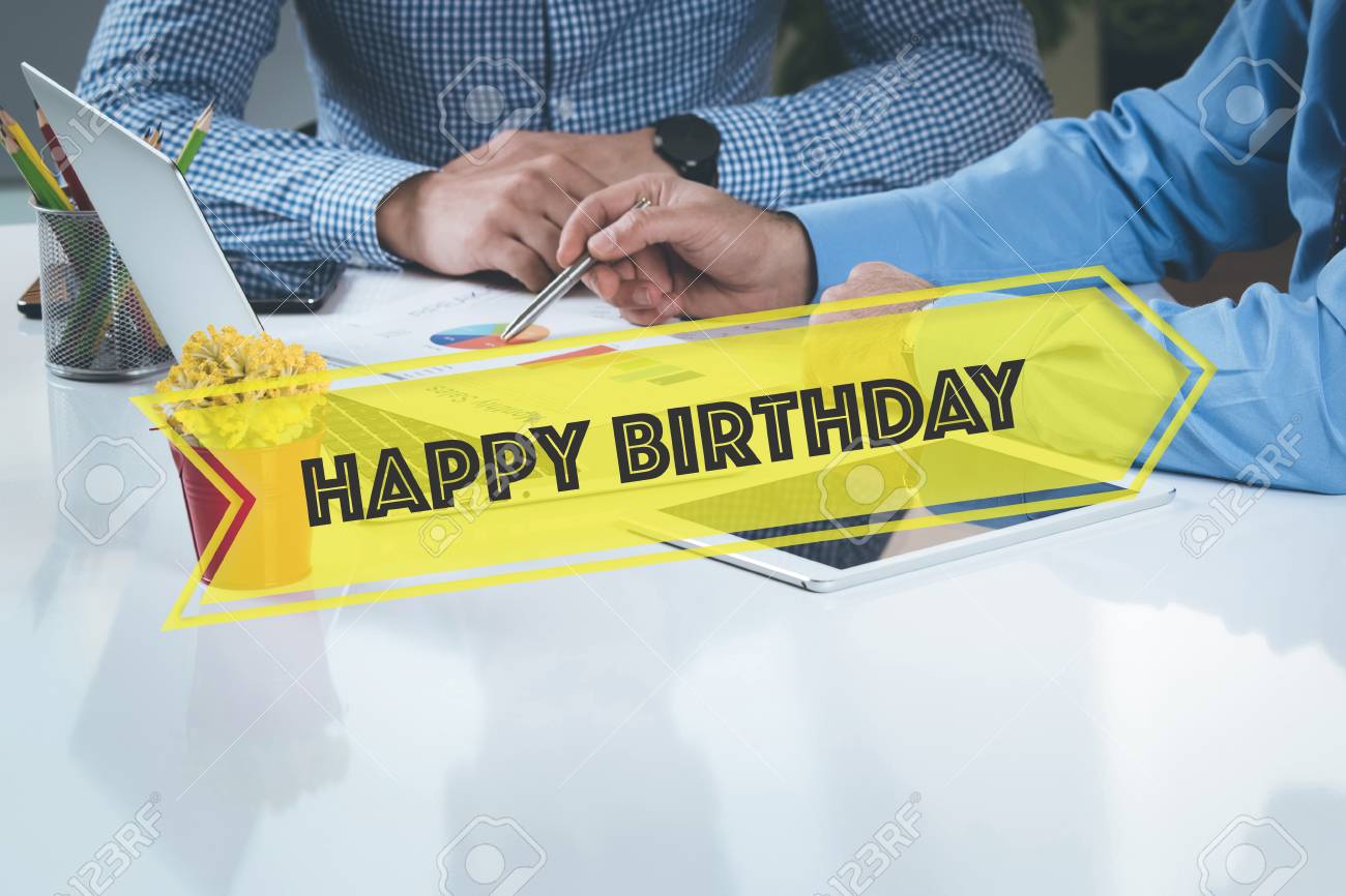 business working office happy birthday teamwork brainstorming happy birthday from the office