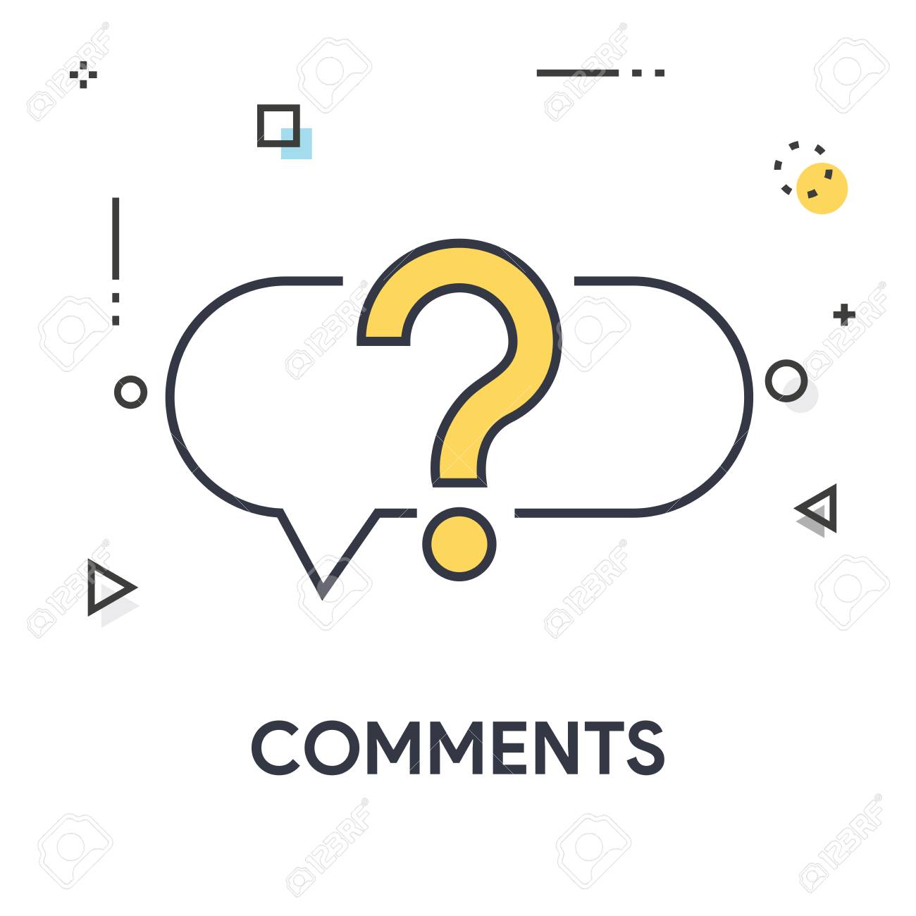 コメント アイコンのイラスト素材 ベクタ Image 9930