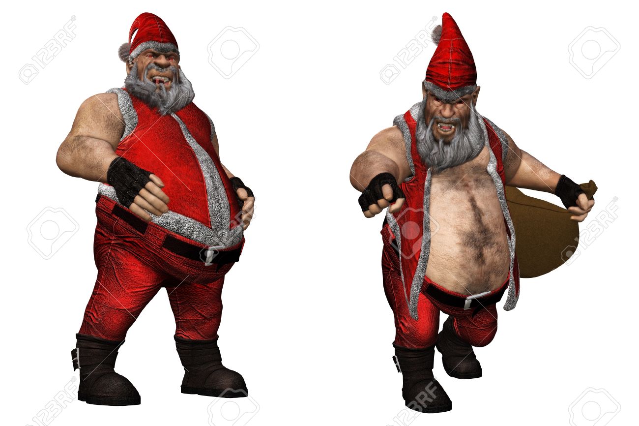bad santa costume