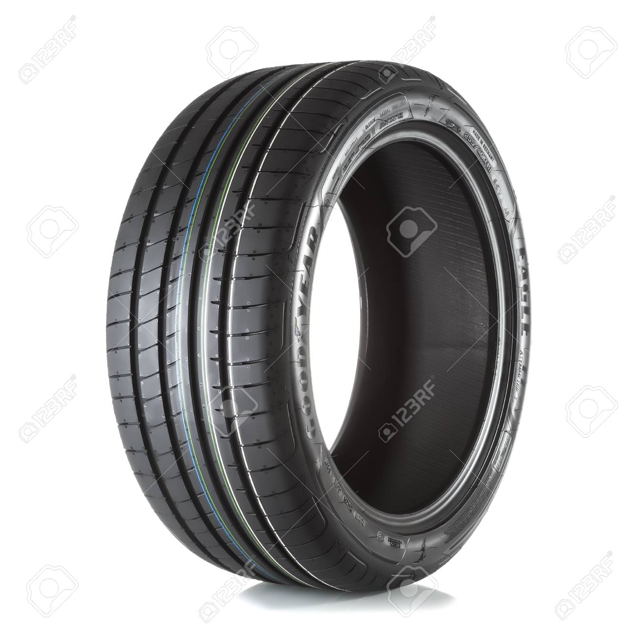 Moscow Russia March 24 2018 Summer Car Tire Eagle F1 Asymmetric 3 Runflat 255 40 R18