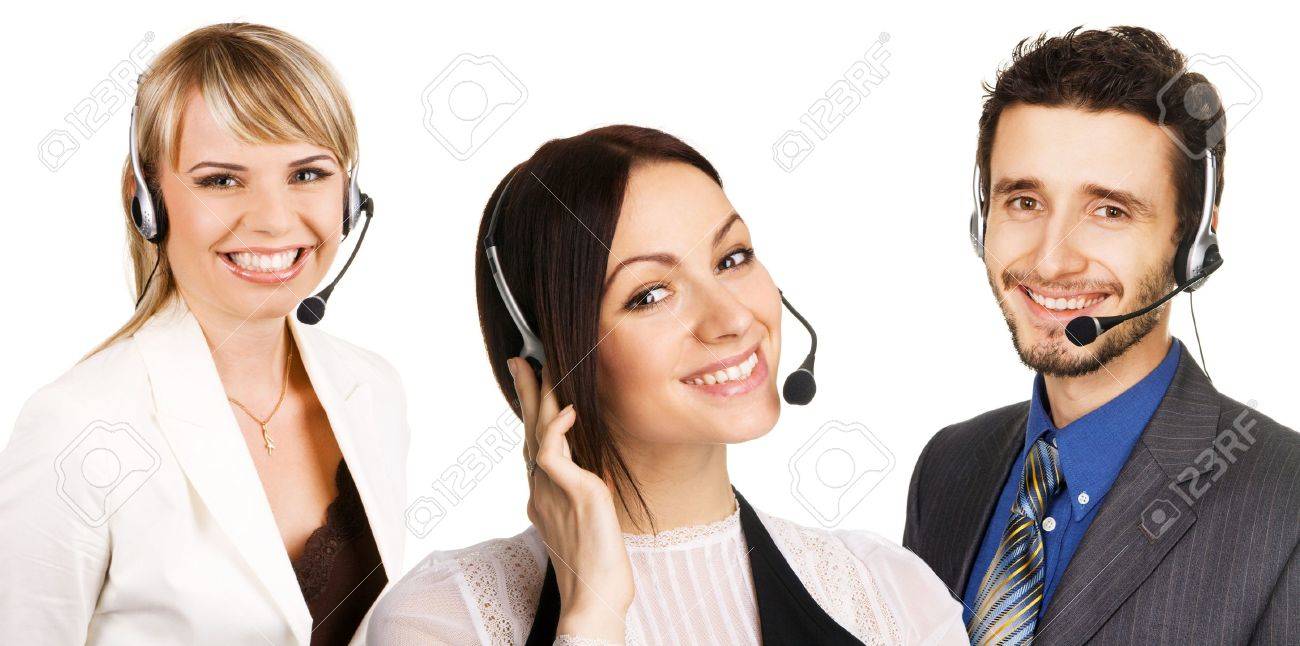 customer service professional with a friendly smile stock photo customer care professional
