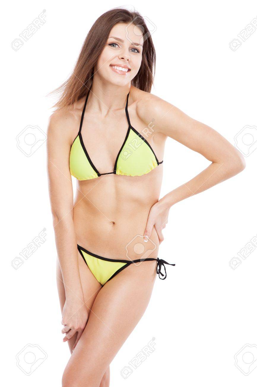 Woman thin bikini hi-res stock photography and images - Alamy