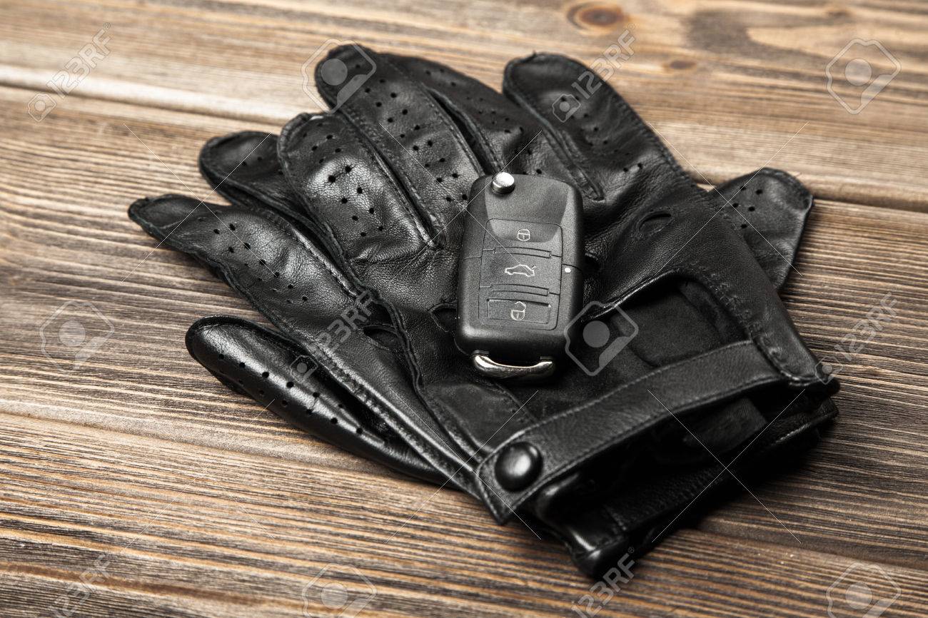 gant de conduite cuir