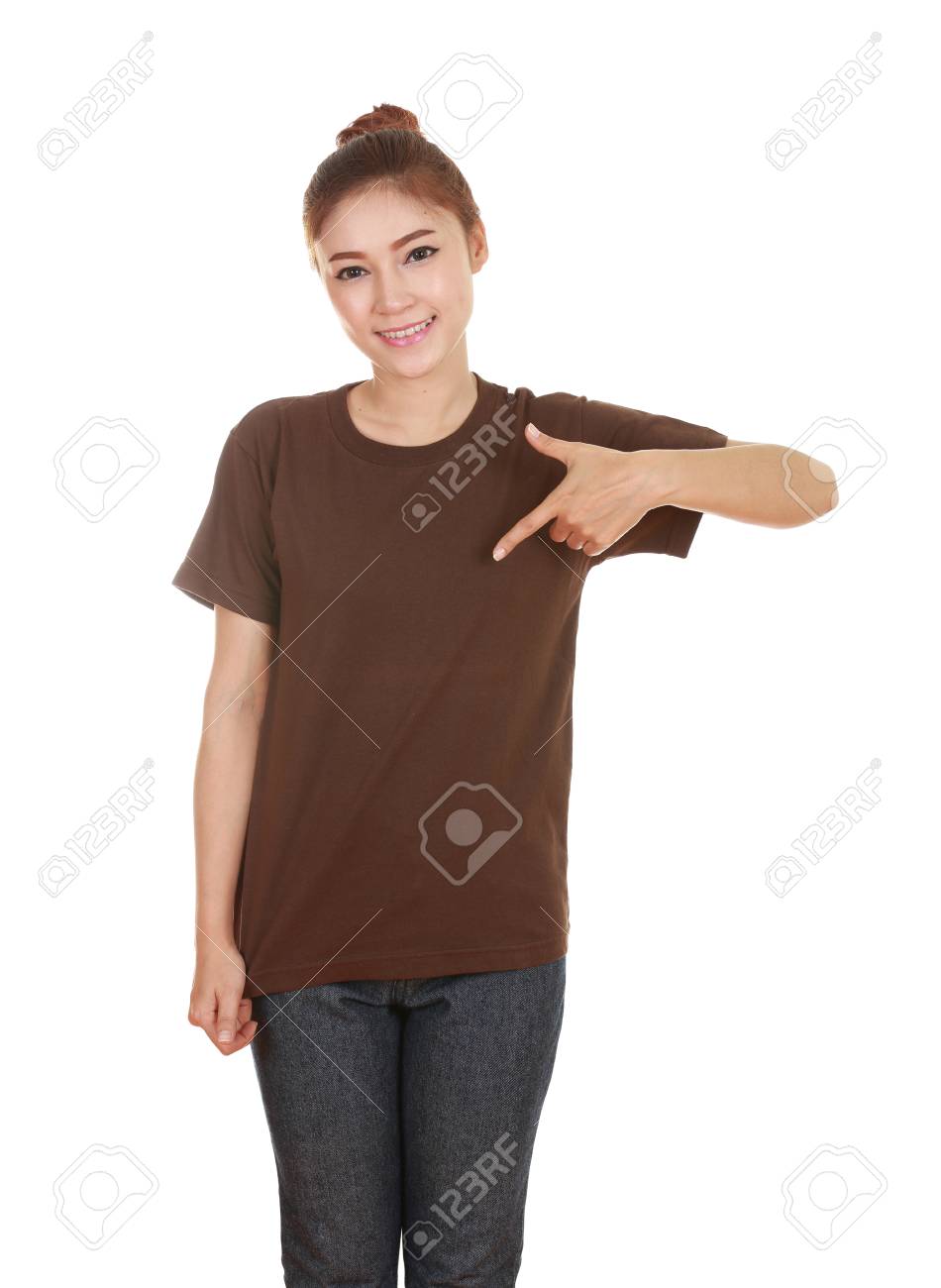 t shirt brun