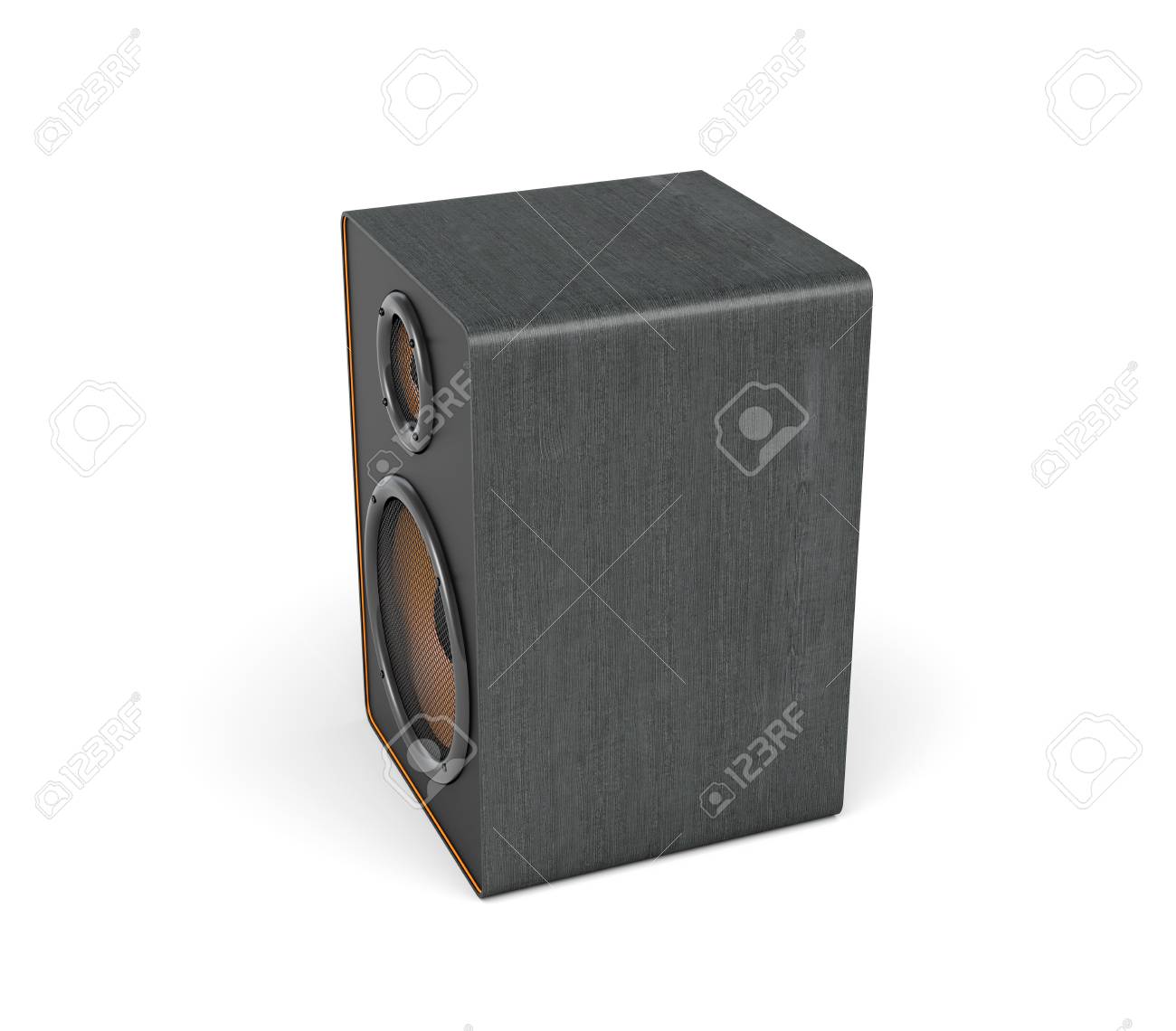 large stereo speakers