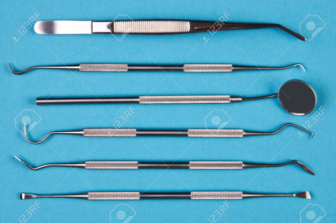 professional dentist tools in