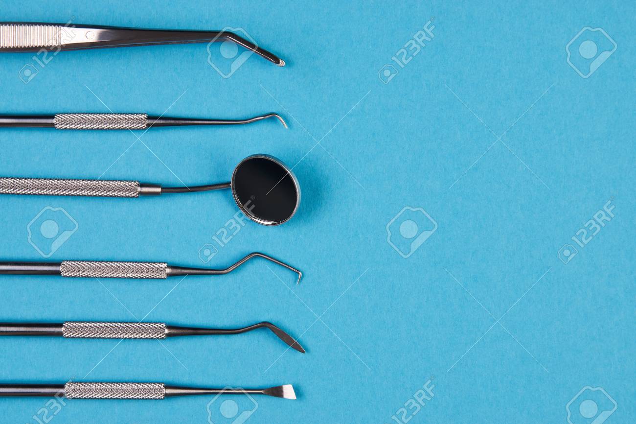 professional dentist tools in