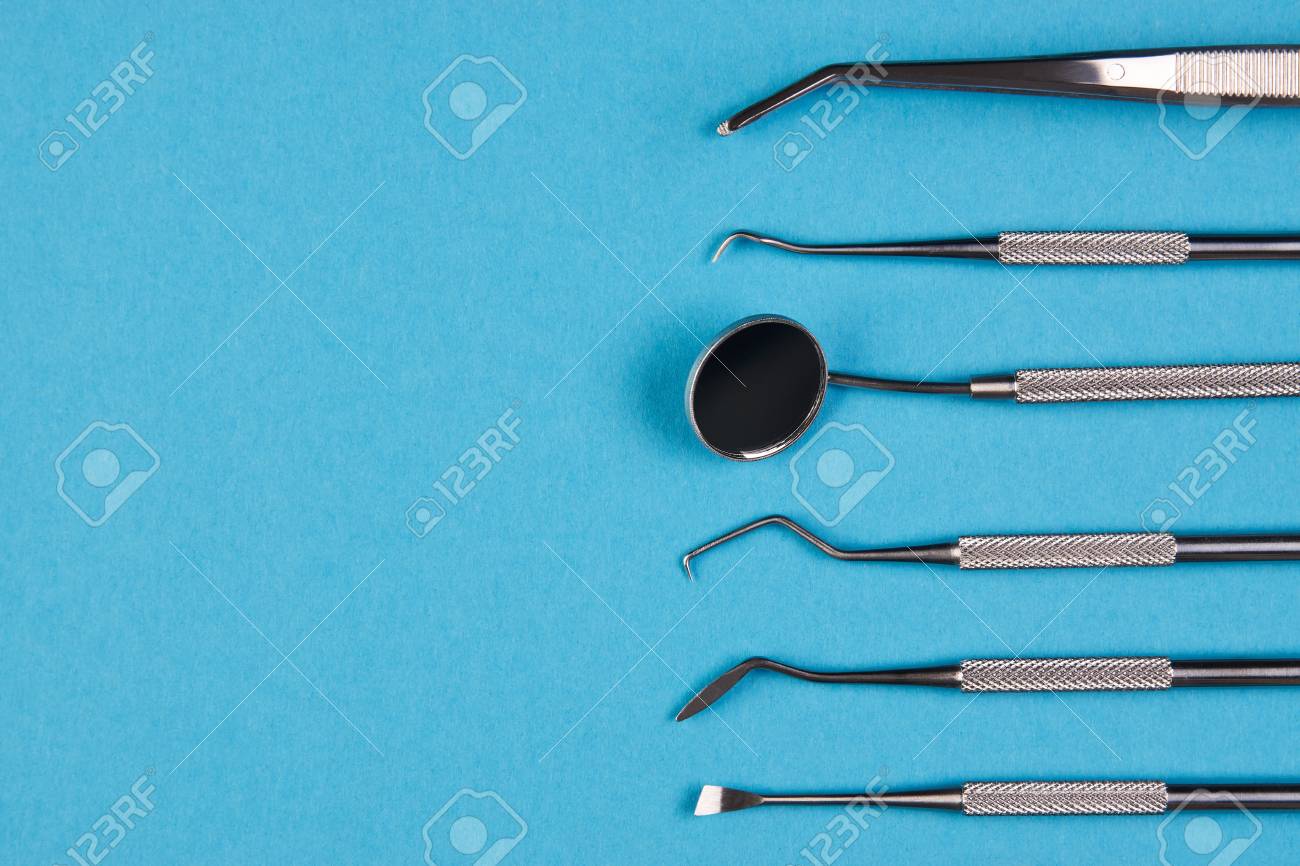 professional dentist tools in
