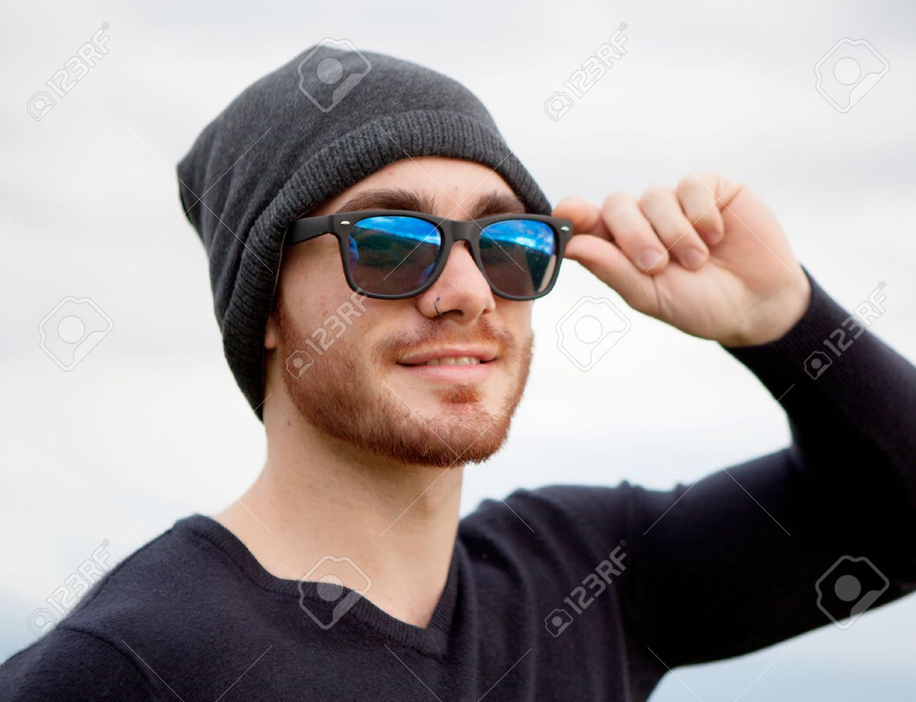 man with sunglasses