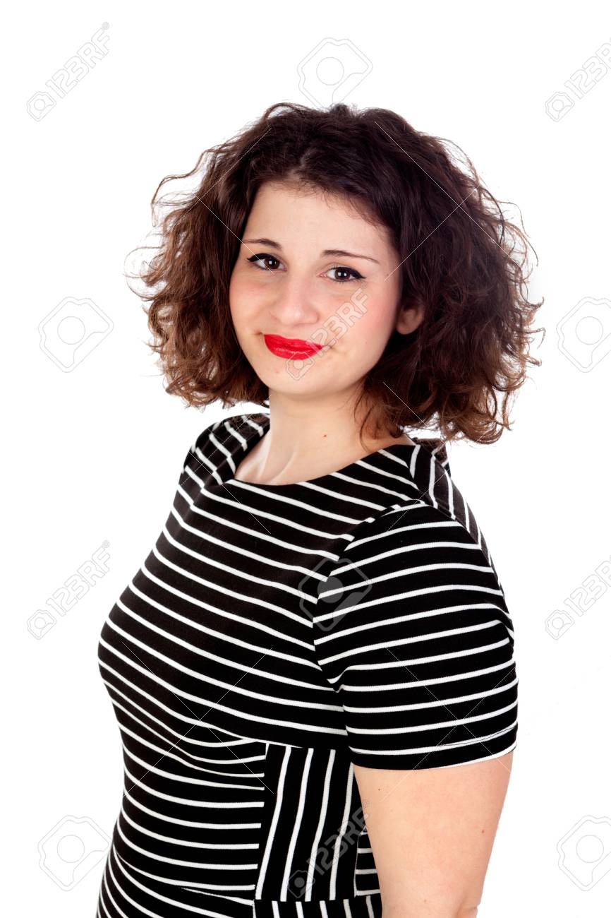 curvy girl black dress