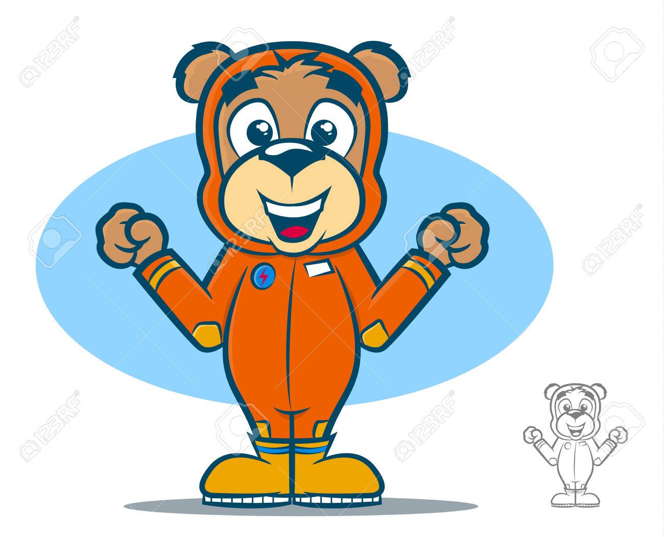cute orange jumpsuit