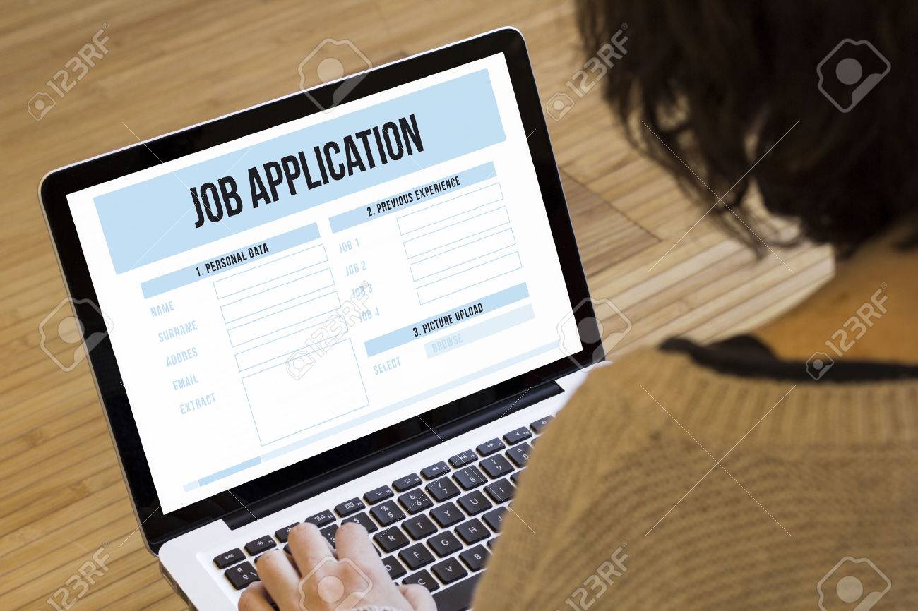 Online Job Search >> Job Search Online Concept Job Application On A Laptop Screen Online Job Search >> Job Search Online Concept Job Application On A Laptop Screen