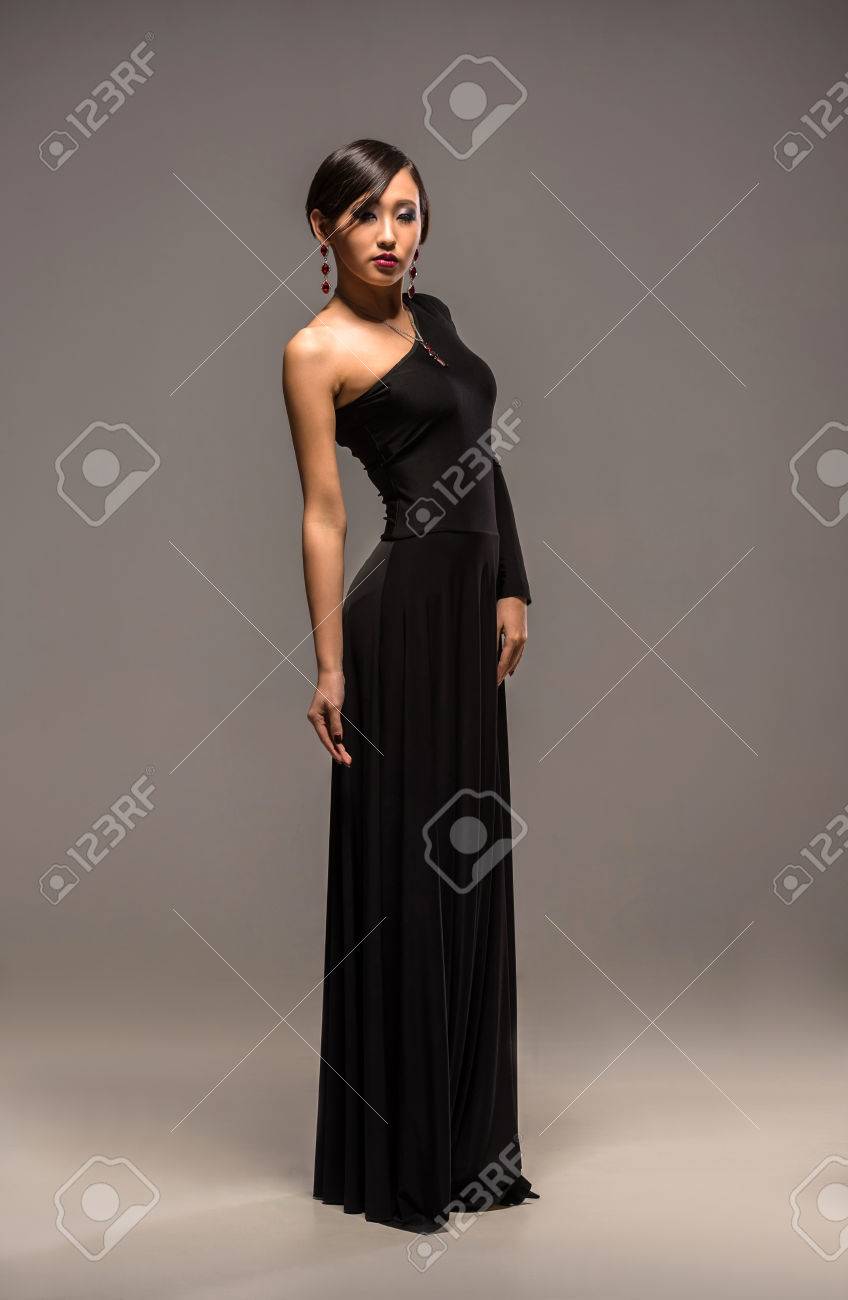 an elegant dress