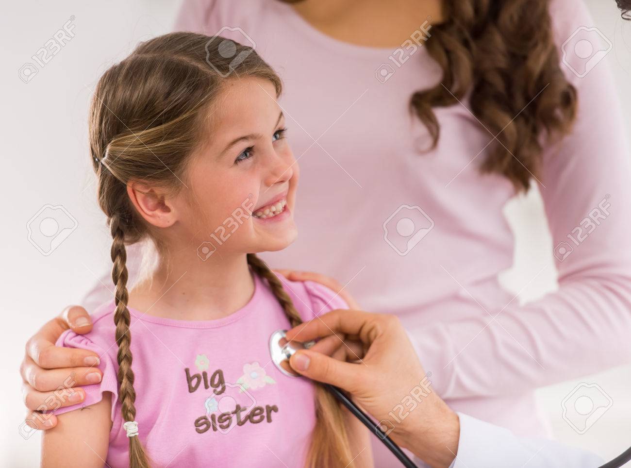 Young Doctor Examination Little Girl With Stethoscope Stock Photo Picture And Royalty Free Image Image Young Doctor Examination Little Girl With Stethoscope Stock Photo Picture And Royalty Free Image Image