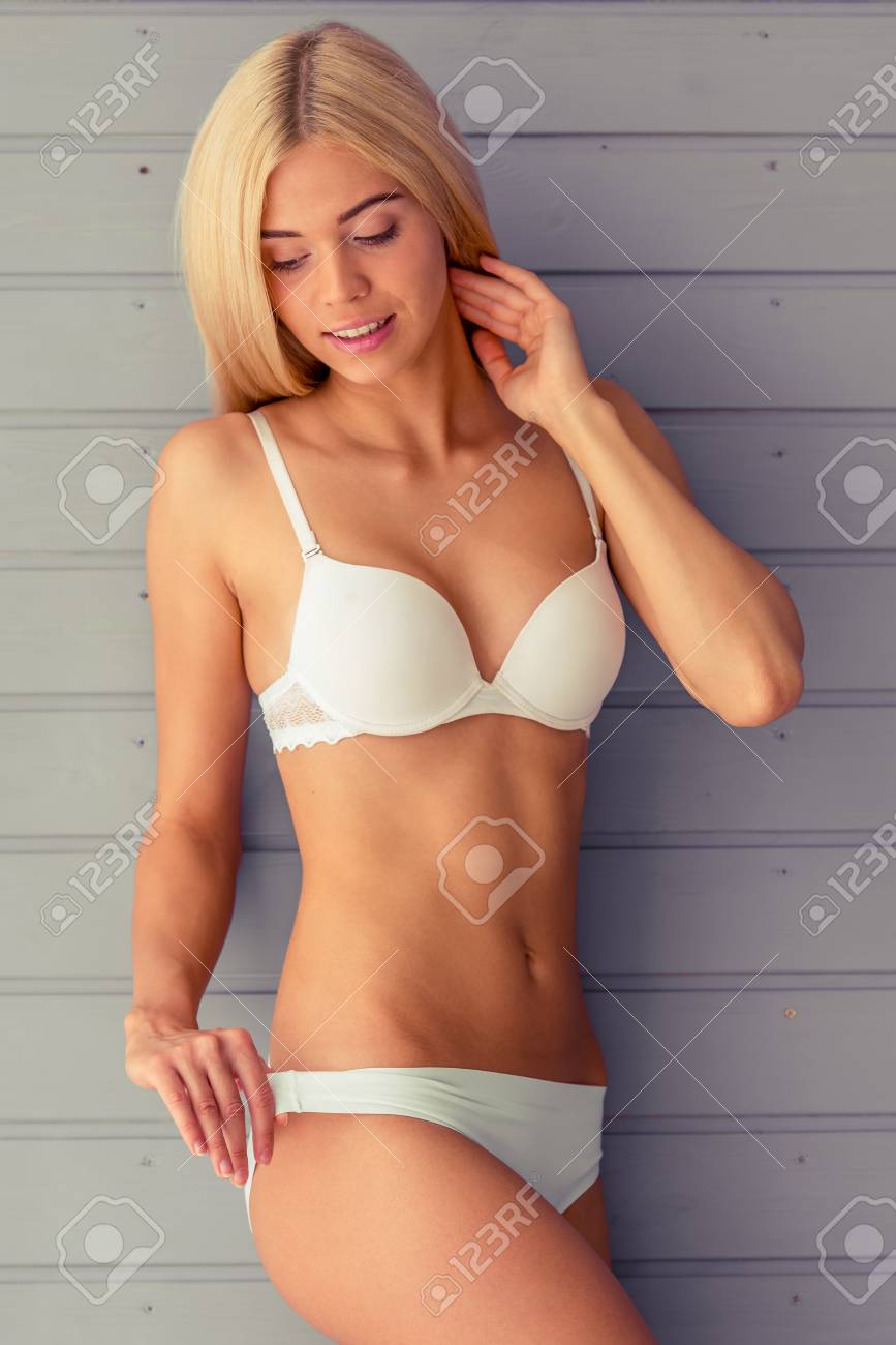 Blonde In Panties