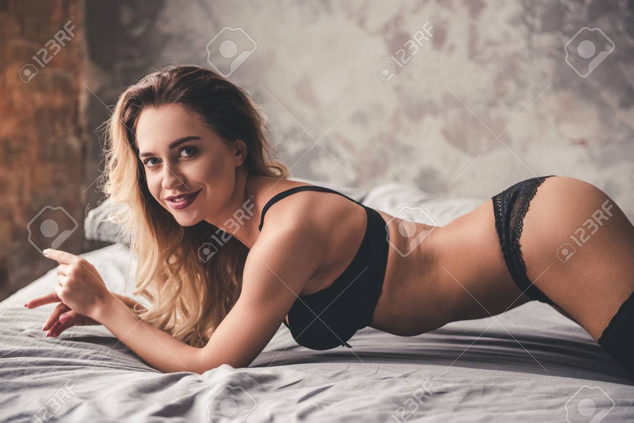 Black Lingerie Bedroom