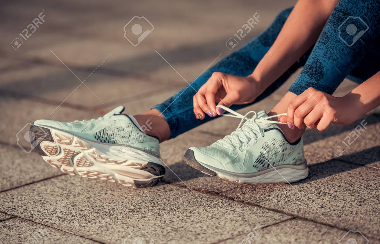 beautiful running shoes