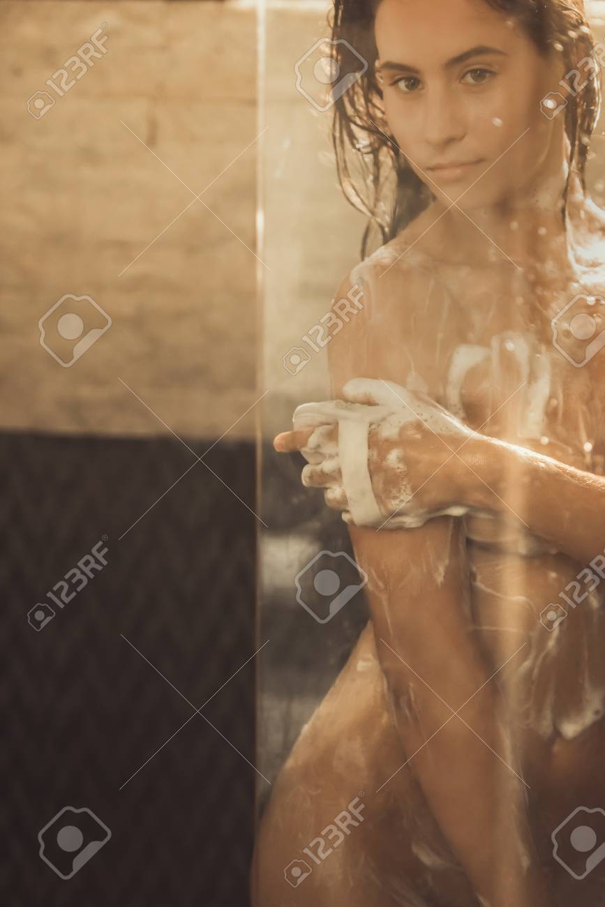 shower young nude Young Nude Woman Is Taking A Shower In Bathroom Stock Photo, Picture and  Royalty Free Image. Image 89507694.