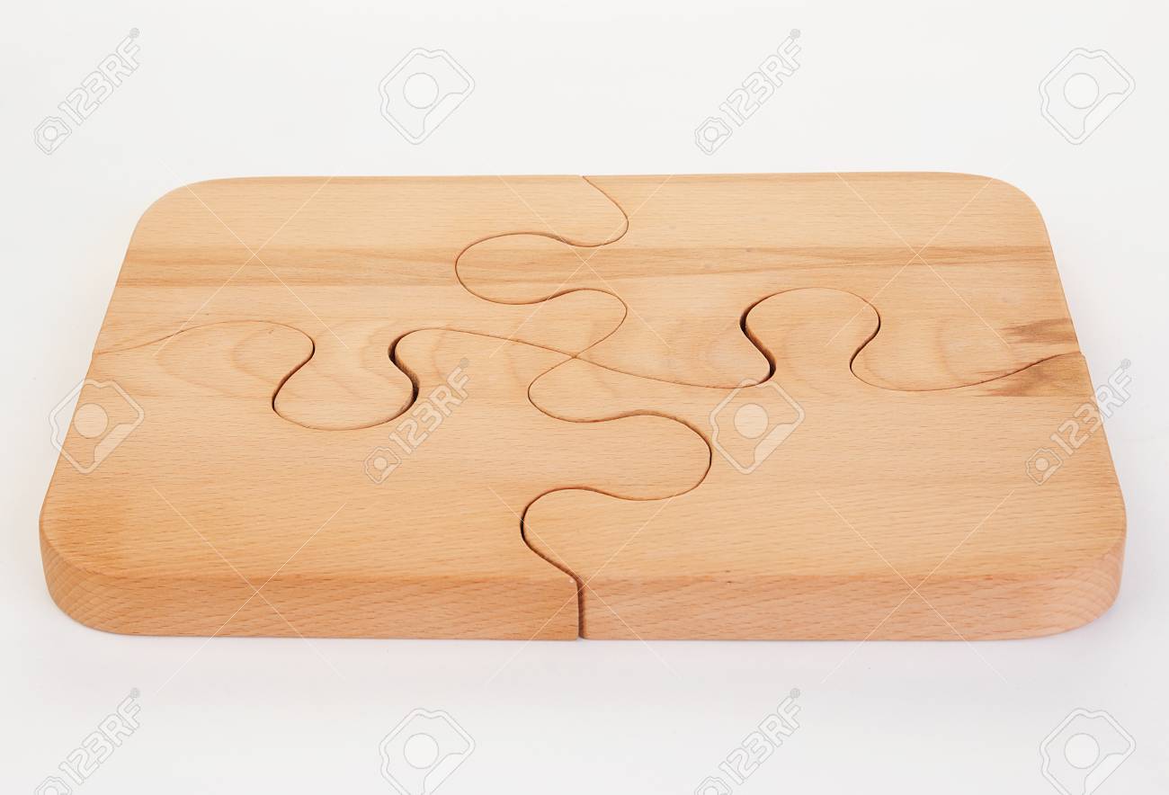wooden puzzle board