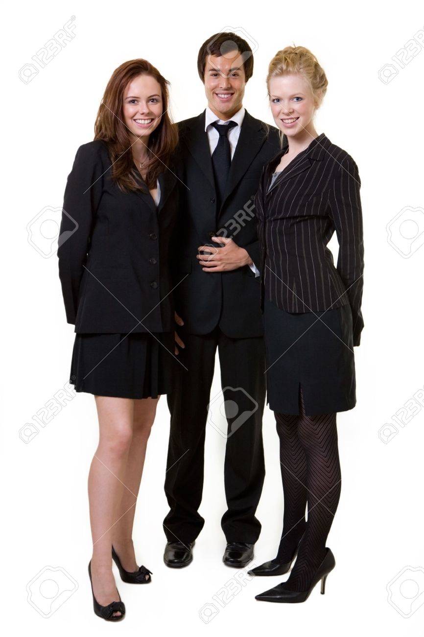 all black business attire