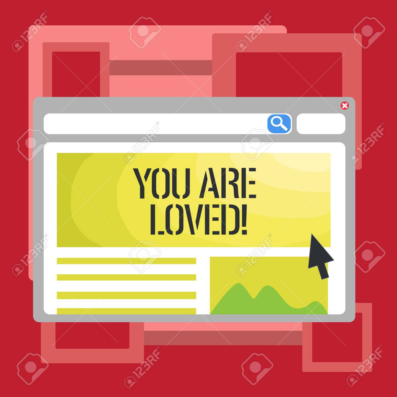 Handwriting Text Writing You Are Loved Concept Meaning Somebody Loves You Have Strong Feelings Happy Excited Stock Photo Picture And Royalty Free Image Image 117507139
