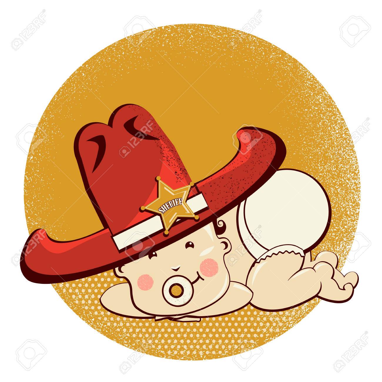baby western hat