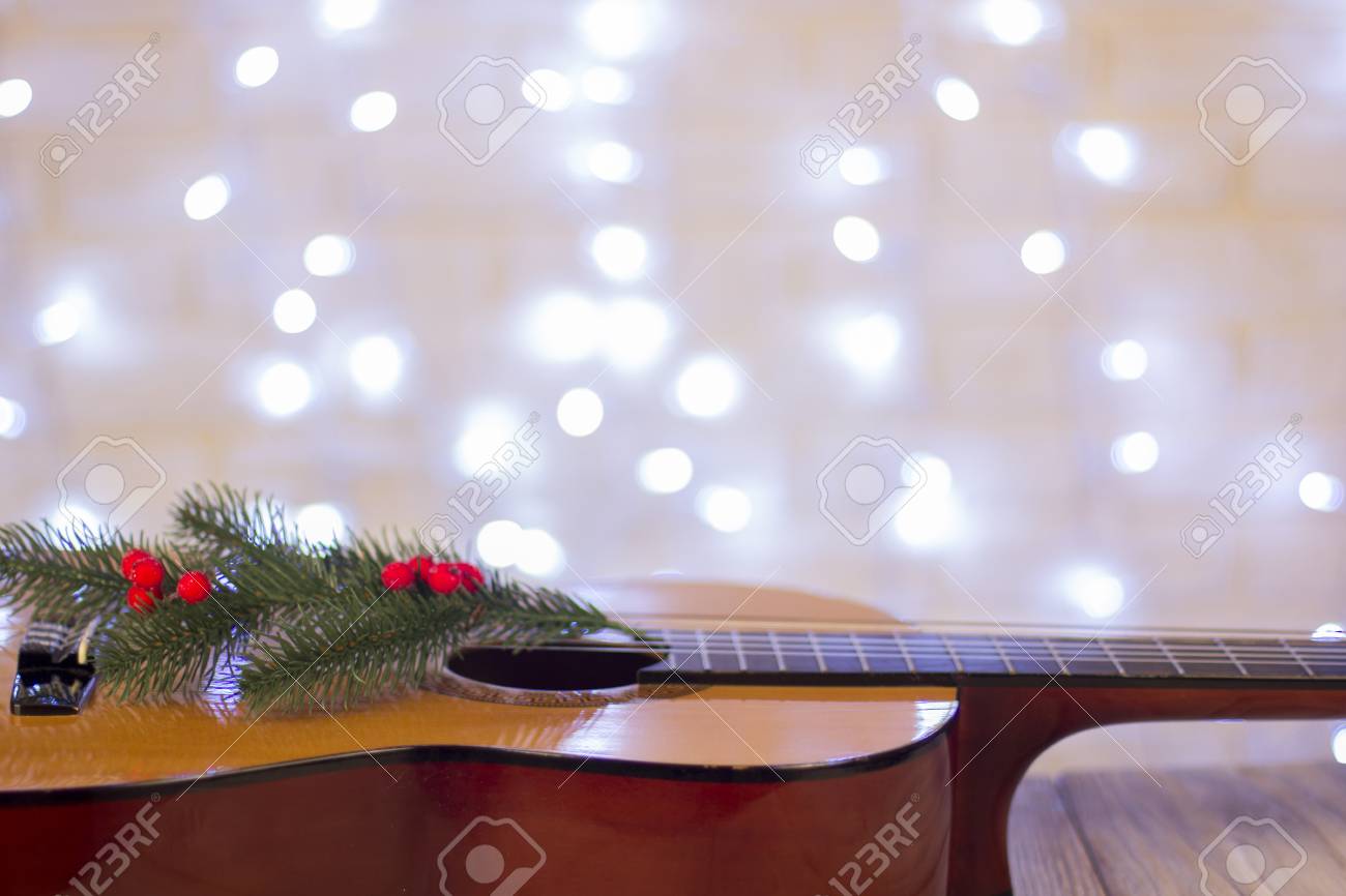 acoustic guitar christmas