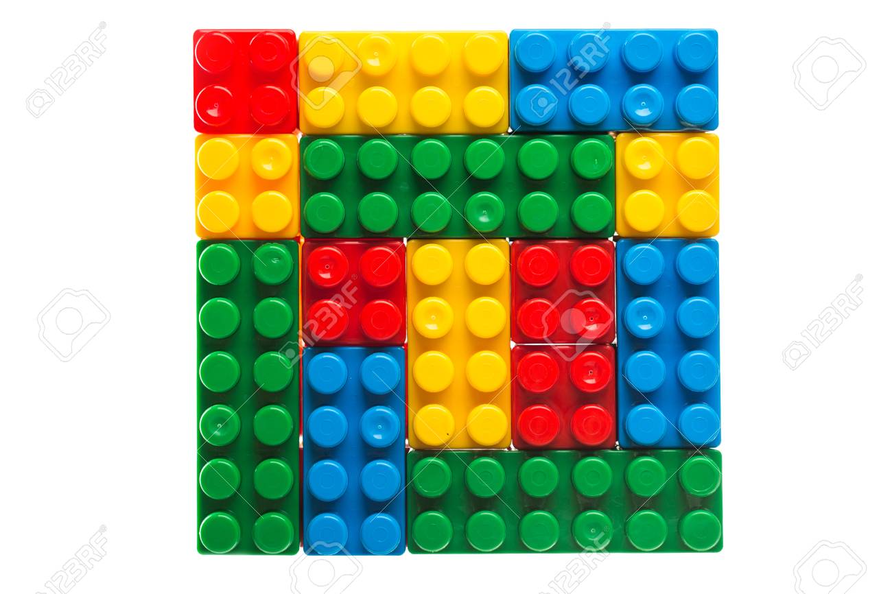 plastic building cubes