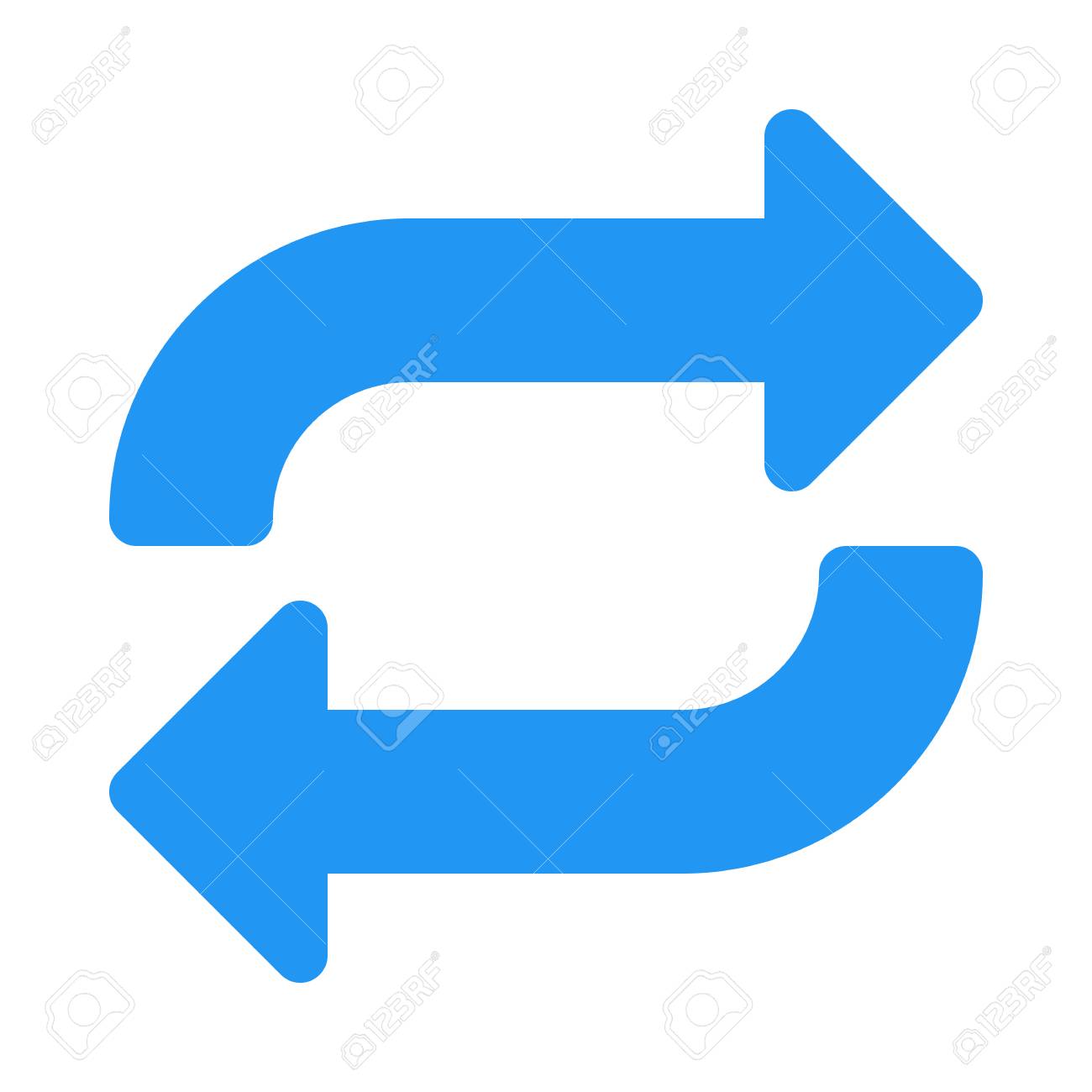 Fleche D Echange Clip Art Libres De Droits Vecteurs Et Illustration Image