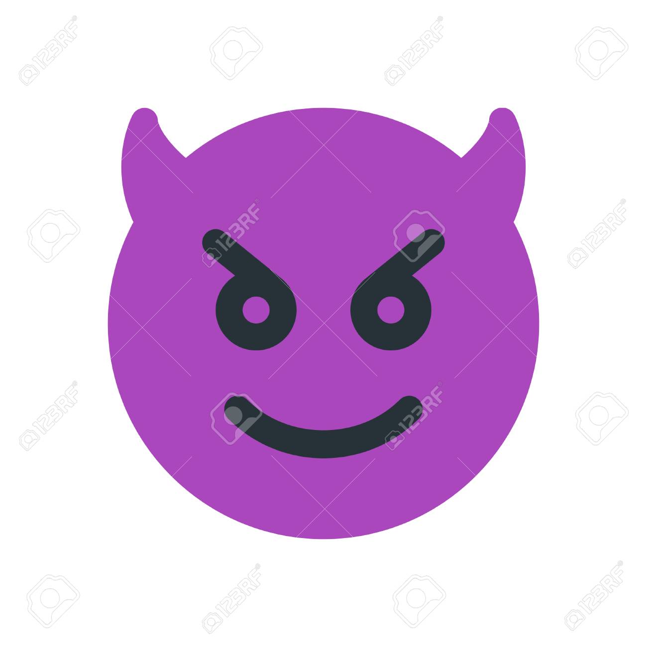 Happy Devil Emoji Royalty Free SVG, Cliparts, Vectors, and Stock  Illustration. Image 86683957.