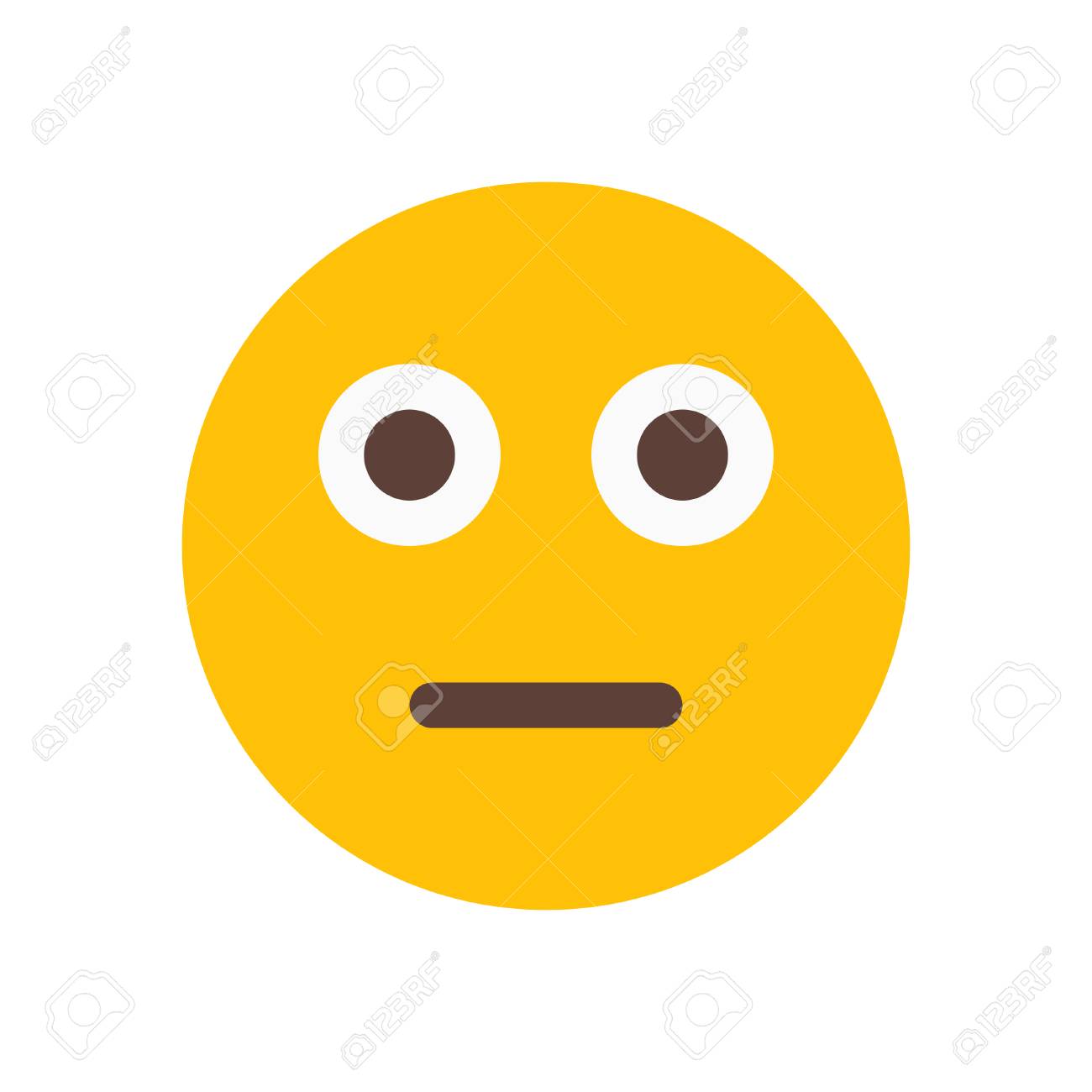 怖い絵文字のイラスト素材 ベクタ Image