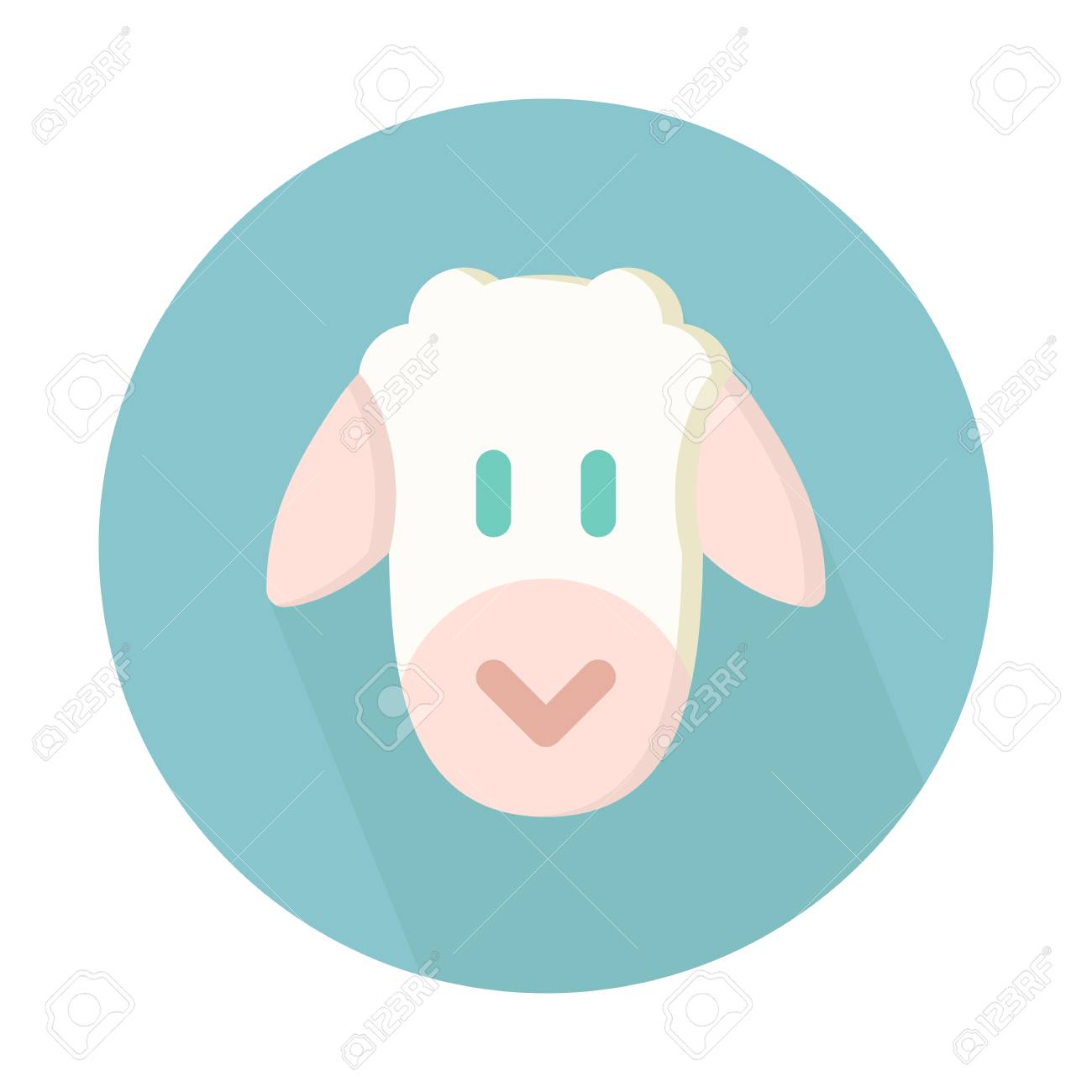 羊 家畜動物のイラスト素材 ベクタ Image