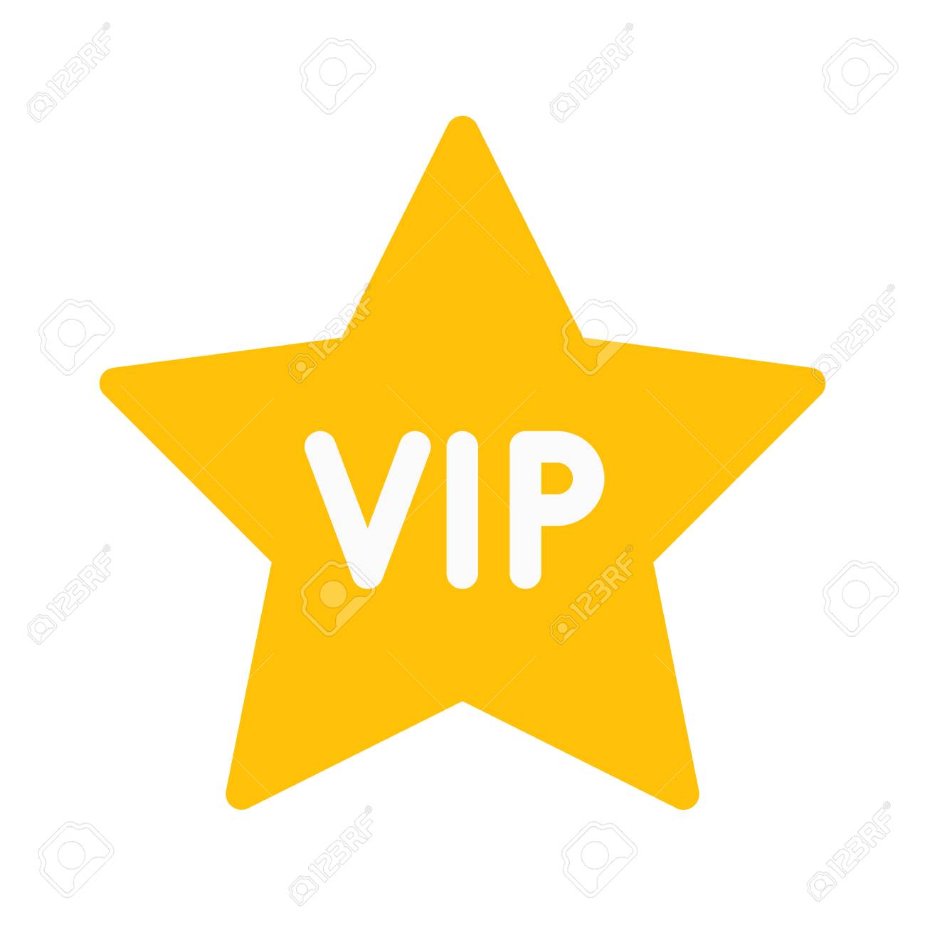 Vip Star Symbol Royalty Free Cliparts Vectors And Stock Illustration Image