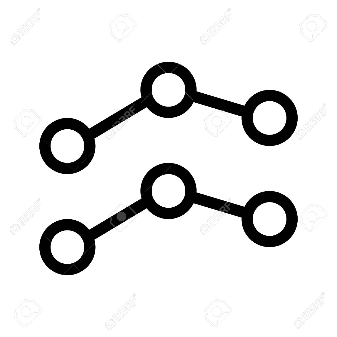 カンパレドットチャートのイラスト素材・ベクター Image 126278520