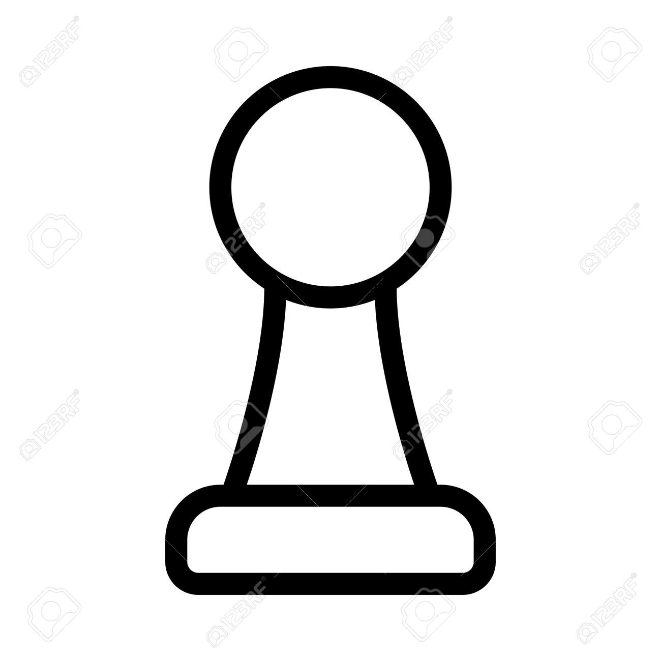 Pawn Chess Game Figure Royalty Free SVG, Cliparts, Vectors, and Stock  Illustration. Image 126278562., image size:1300x1300