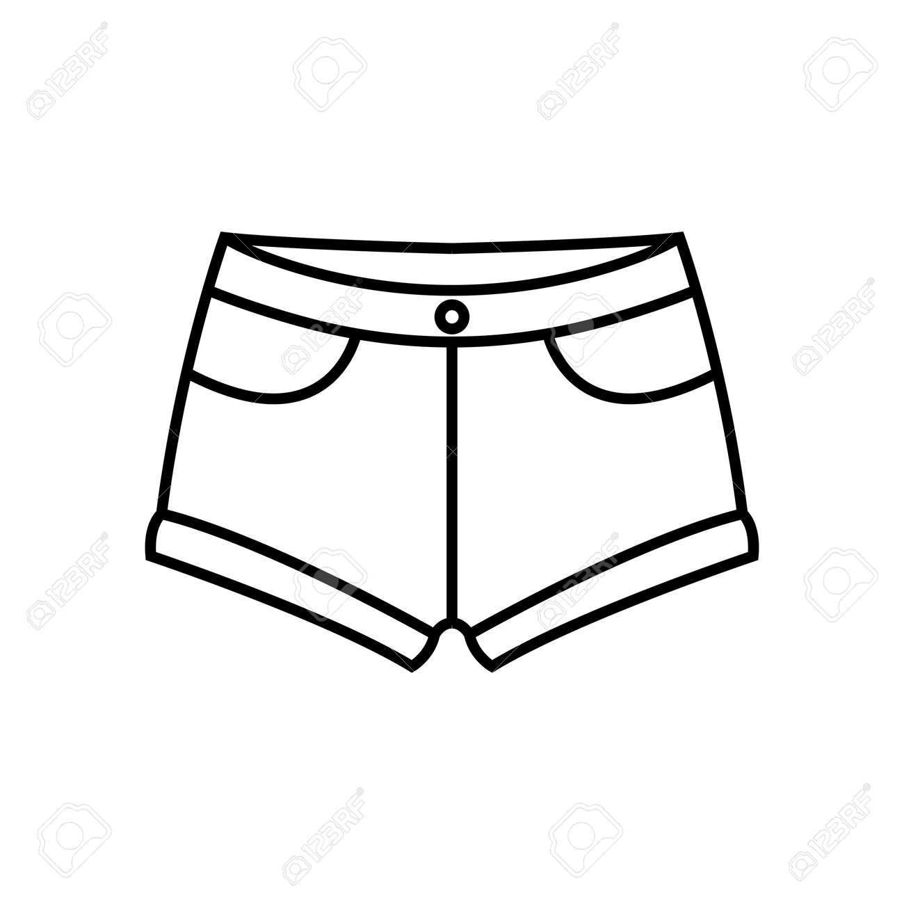 Buy shorts outline Online Sale