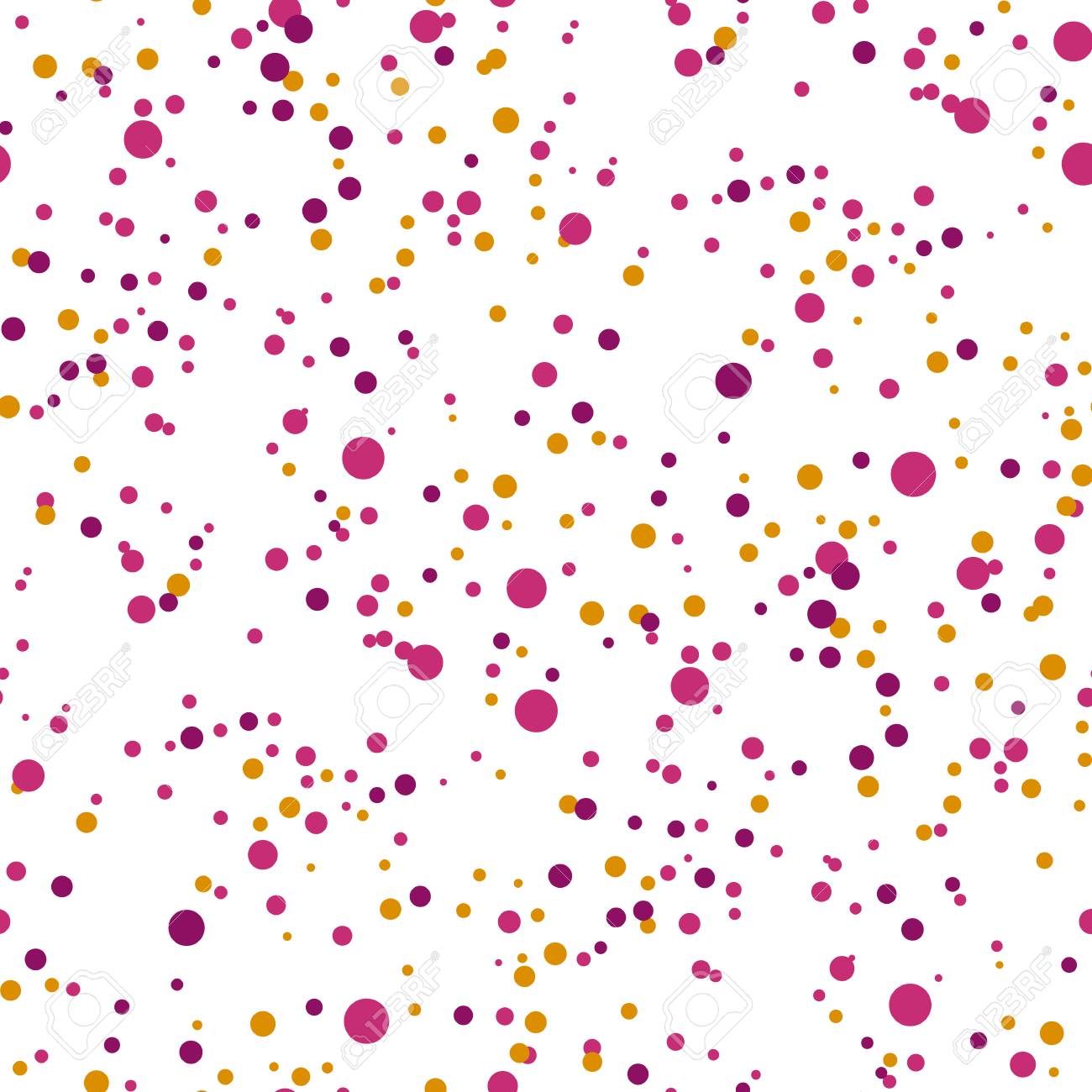 concept funny color dots