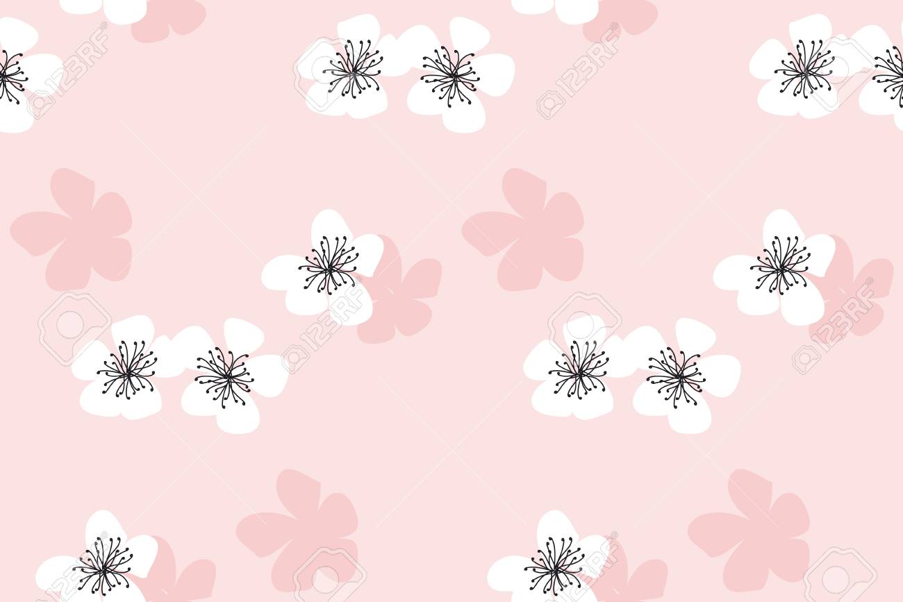 さくら花のベクトルのシームレスなパターン 桜の花のイラスト再現性のあるモチーフ モダンなスタイル春の木の花のイラスト素材 ベクタ Image さくら花のベクトルのシームレスなパターン 桜の花のイラスト再現性のあるモチーフ モダンなスタイル春の木の花のイラスト素材 ベクタ Image