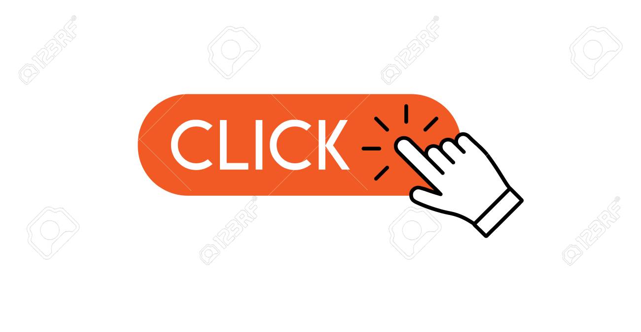 Click icon Royalty Free Vector Image - VectorStock