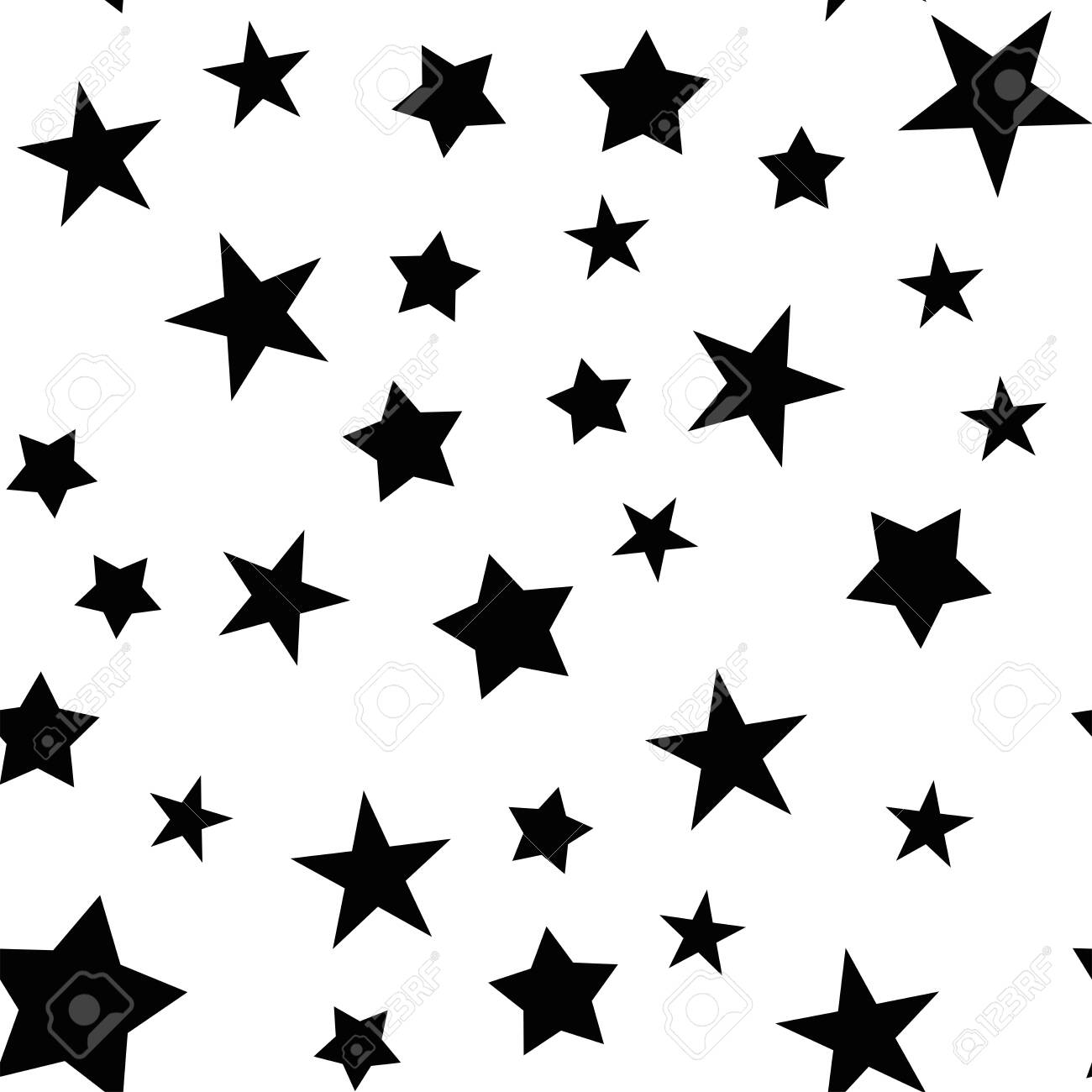 Stars Seamless Pattern Star Texture Background Royalty Free Cliparts Vectors And Stock Illustration Image