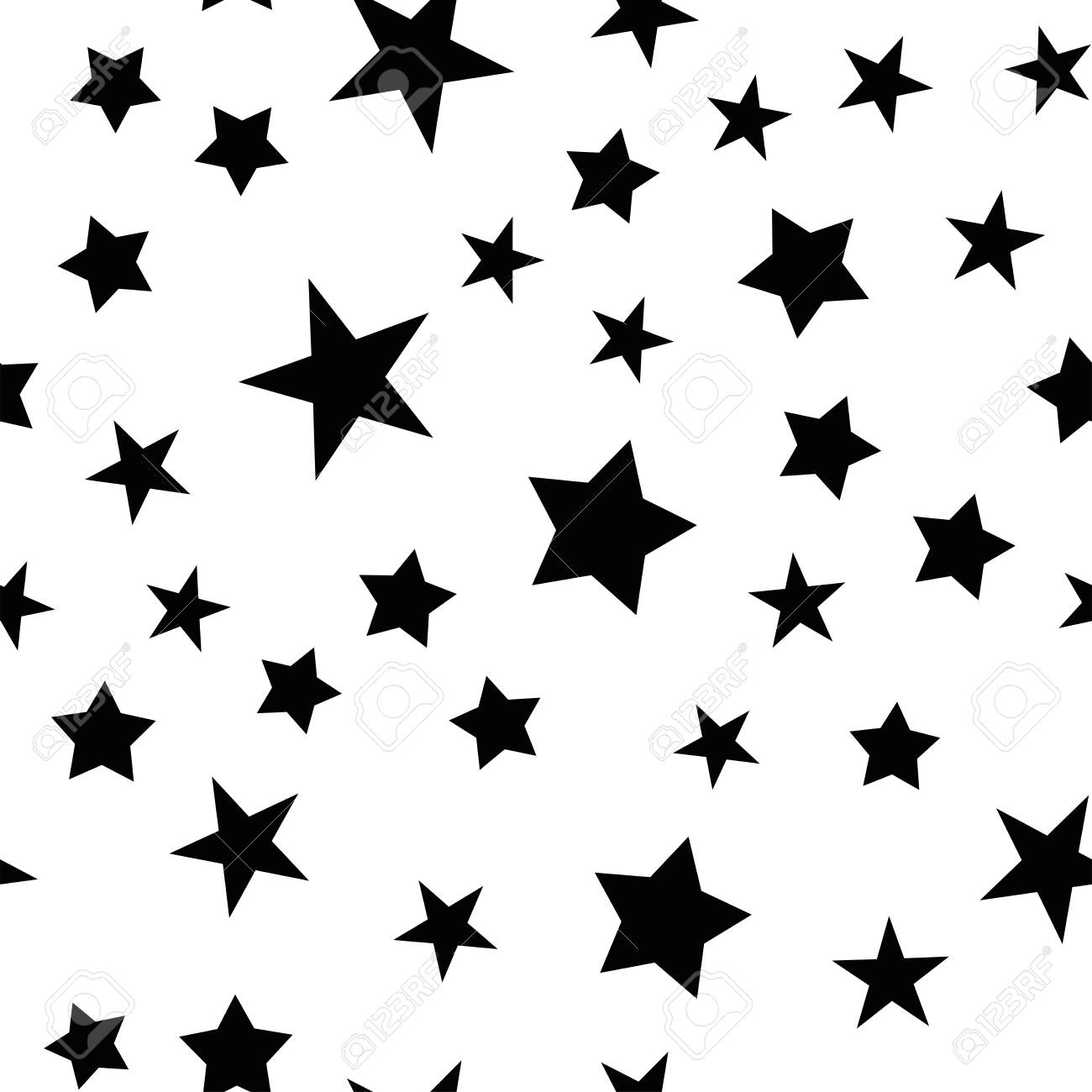 Stars Seamless Pattern Star Texture Background Royalty Free Cliparts Vectors And Stock Illustration Image