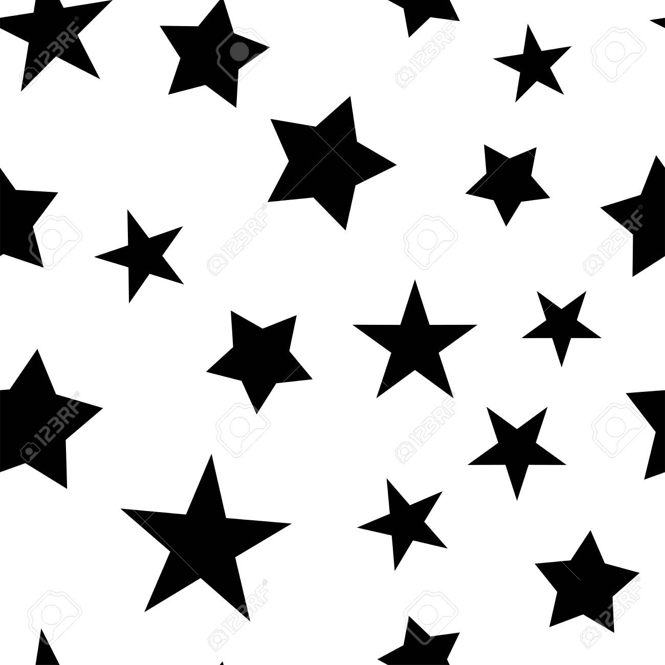 Stars Seamless Pattern Star Texture Background Royalty Free Cliparts Vectors And Stock Illustration Image