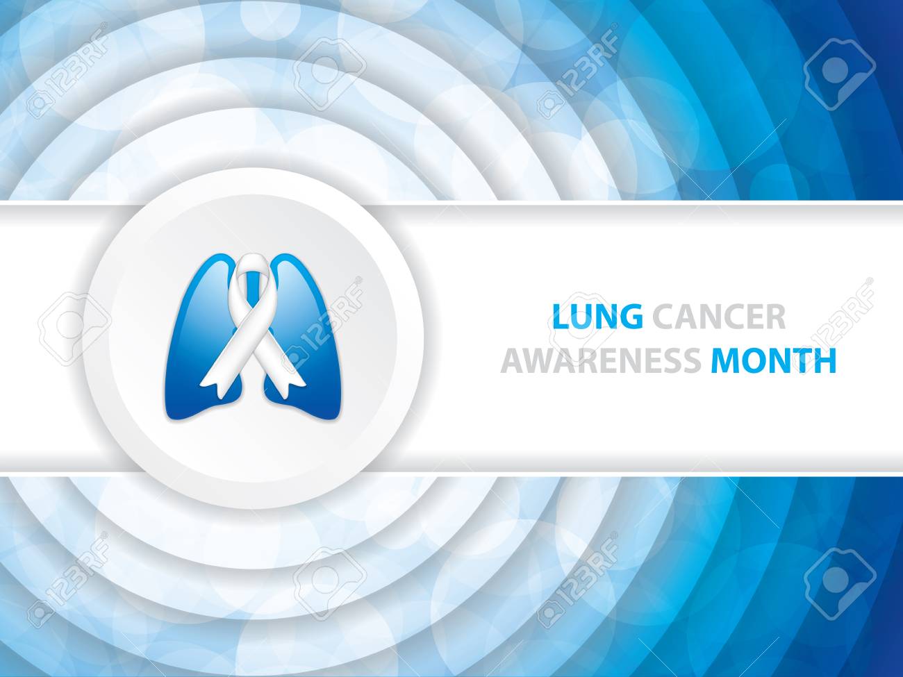 肺がん意識月背景 肺 ベクトル図をリボンします のイラスト素材 ベクタ Image 6003
