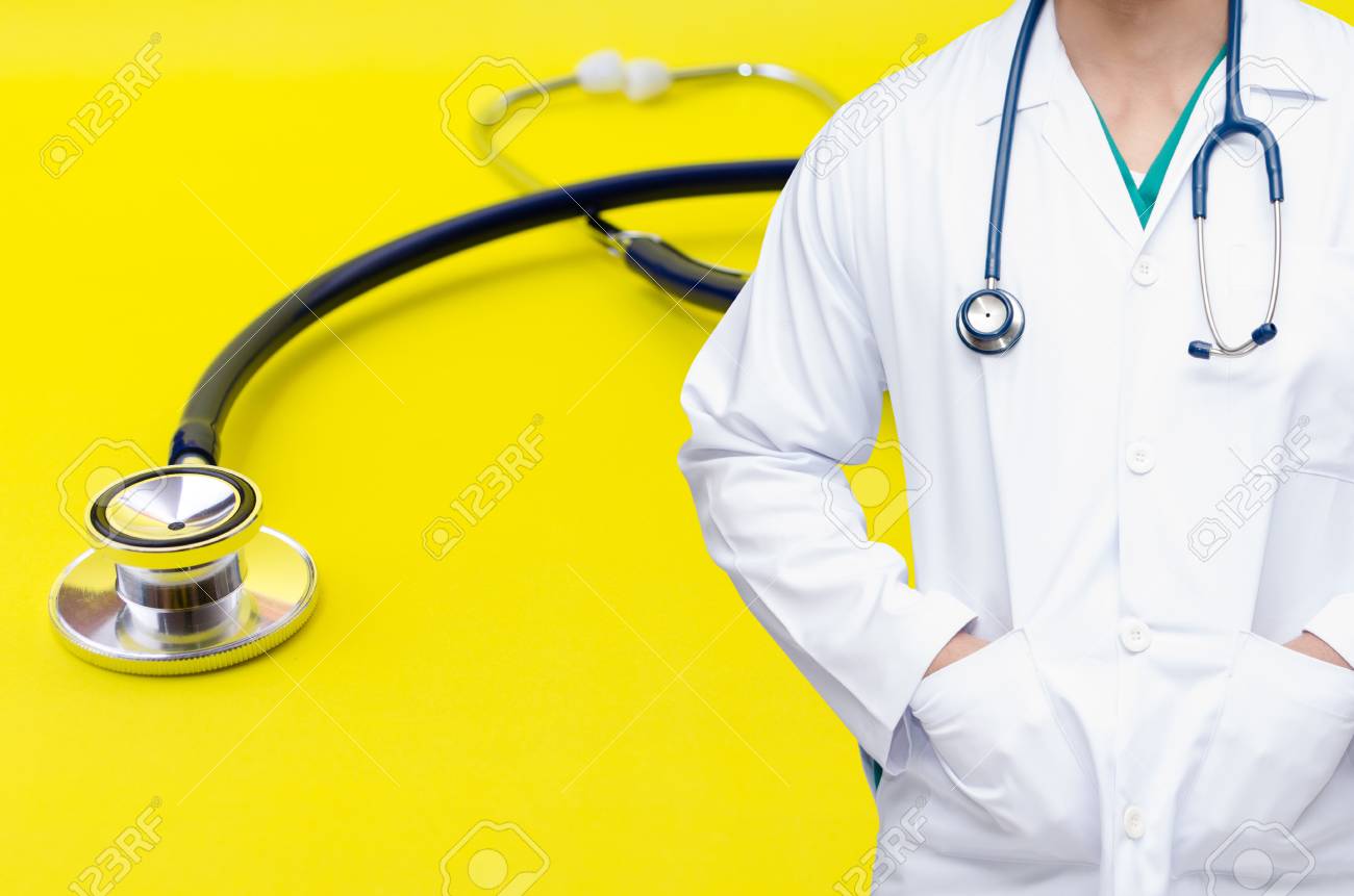 smart doctor with a